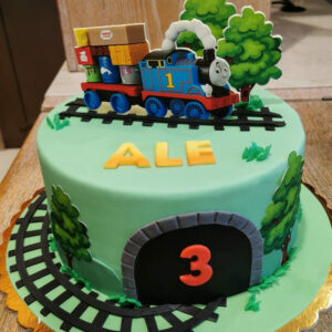 Torta Trenino Thomas compleanno