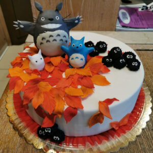 Torta Totoro compleanno