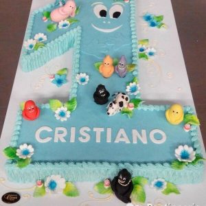 Torta Barbapapà compleanno