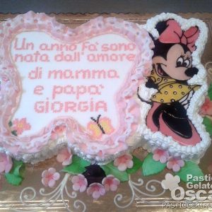 Torta Minni compleanno