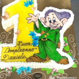 Torta Sette Nani compleanno