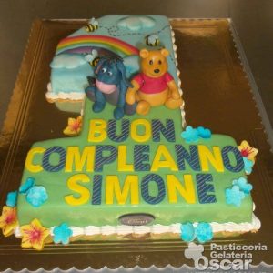 Torta Winnie the Pooh compleanno