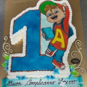 Torta Alvin Superstar Compleanno