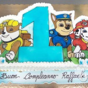 Torta Paw Patrol compleanno