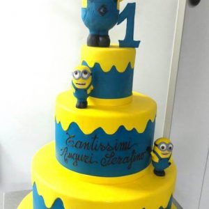 Torta Super Minions compleanno