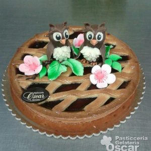 Torta Gufi compleanno