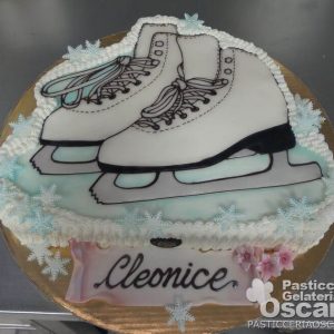 Torta Pattinaggio compleanno