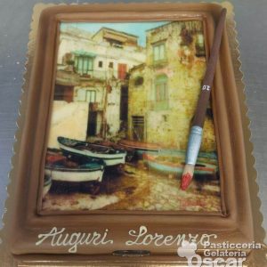 Torta Arte compleanno