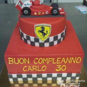 Torta Macchina compleanno