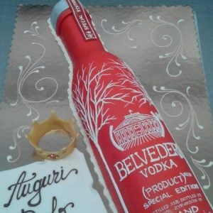 Torta Bottiglia compleanno