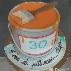 Torta Arte compleanno
