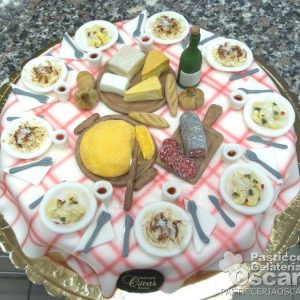 Torta Pietanze compleanno