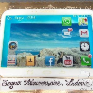 Torta Elettronica compleanno