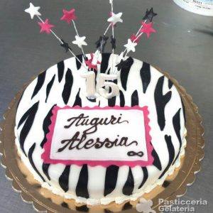 Torta Moda compleanno