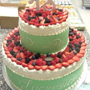 Torta Frutta compleanno
