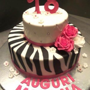 Torta Moda compleanno