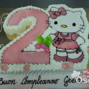 Torta Hello Kitty compleanno