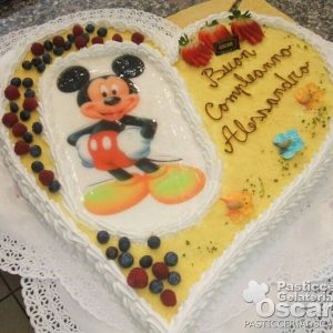Torta Topolino compleanno