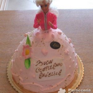 Torta Barbie compleanno