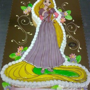 Torta Raperonzolo compleanno