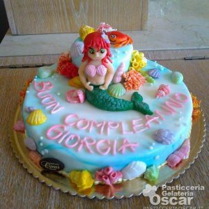 Torta La Sirenetta compleanno