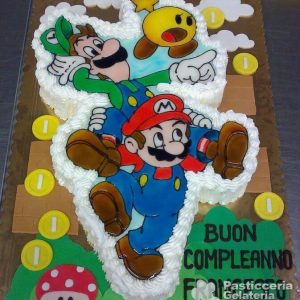 Torta Mario Bros compleanno