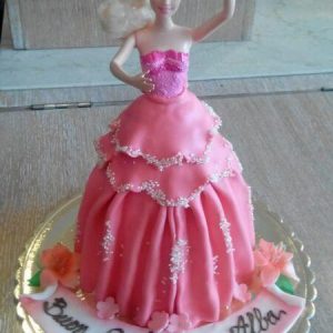 Torta Barbie compleanno