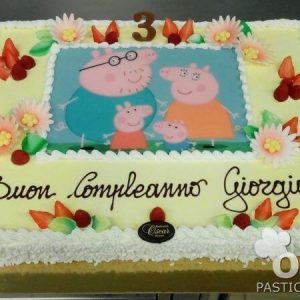 Torta Peppa pig compleanno