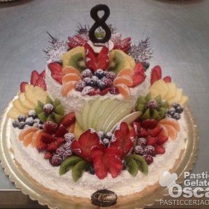 Torta Frutta compleanno