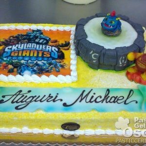 Torta Skylanders compleanno