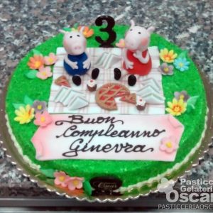 Torta Peppa pig compleanno