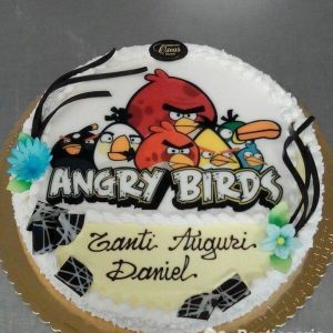 Torta Angry Birds compleanno