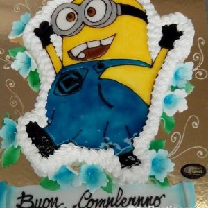 Torta Minions compleanno