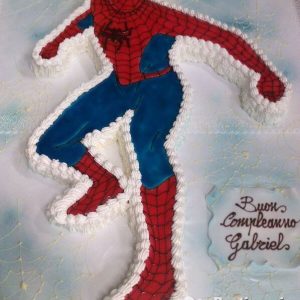 Torta Spider-Man compleanno