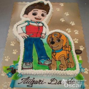 Torta Paw Patrol compleanno