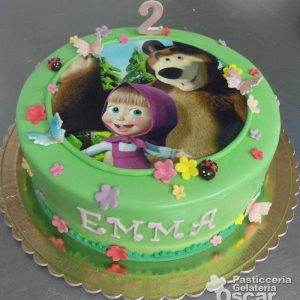 Torta Masha e Orso compleanno