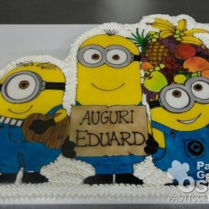 Torta Minions compleanno