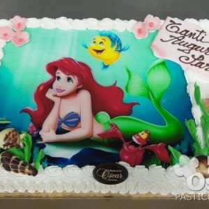Torta La Sirenetta compleanno