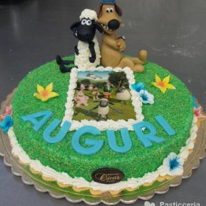 Torta Shaun compleanno