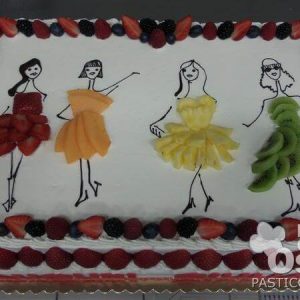 Torta Frutta compleanno