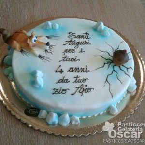 Torta L’era glaciale compleanno