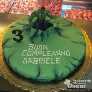 Torta Hulk compleanno