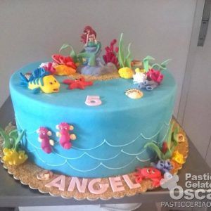 Torta La Sirenetta compleanno
