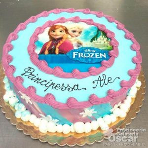 Torta Frozen compleanno