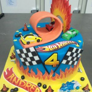 Torta Hot Wheels compleanno