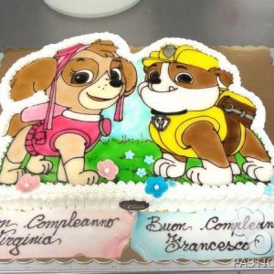 Torta Paw Patrol compleanno