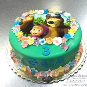 Torta Masha e Orso compleanno