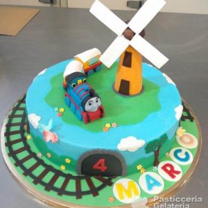 Torta Trenino Thomas compleanno