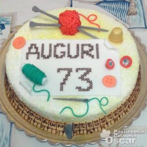 Torta Uncinetto compleanno