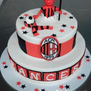 Torta Milan compleanno